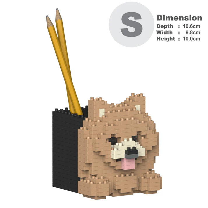 Pomeranian Pencil Cup 01S