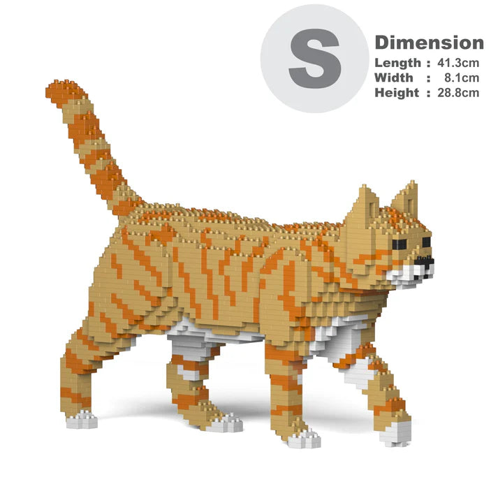 Orange getigerte Katze 03S-M01 