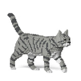 Gato atigrado gris claro 03S-M03 