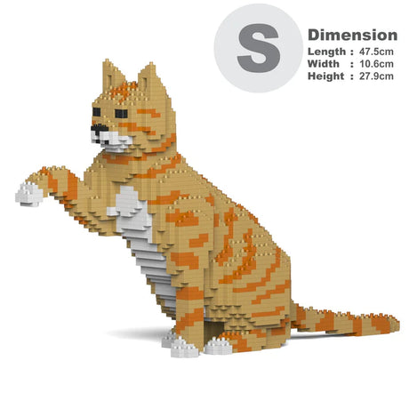 Orange Tabby Cat 04S-M01