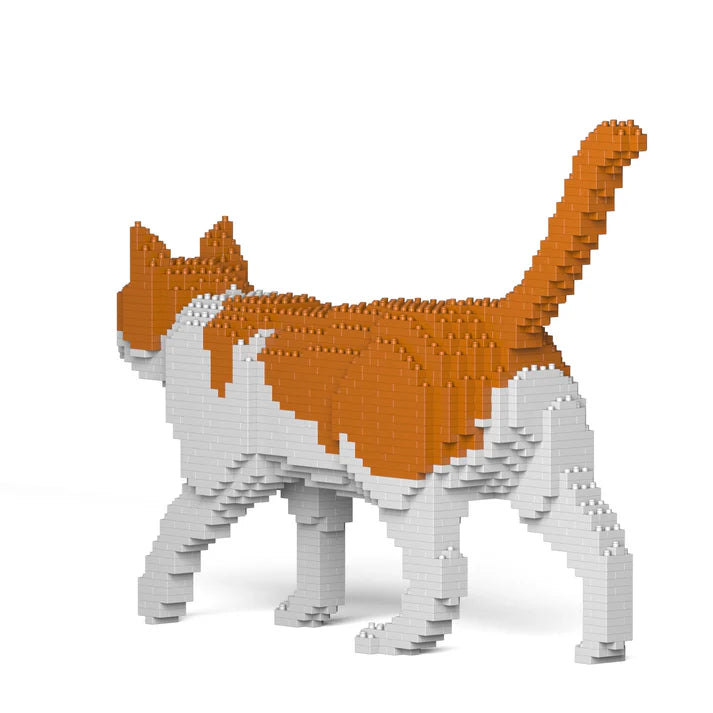 Gato naranja y blanco 11S-M03 