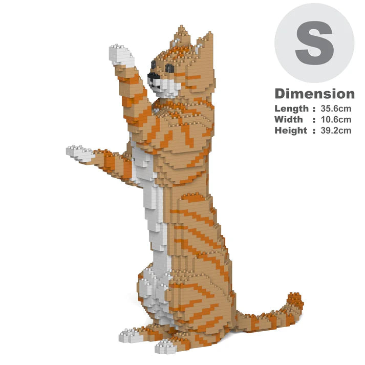 Orange getigerte Katze 14S-M01 