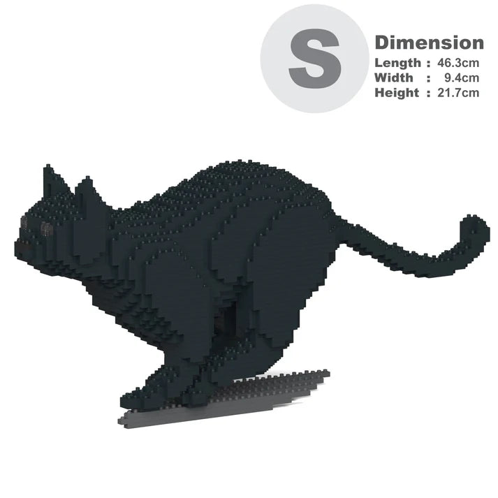 Schwarze Katze 19S-M02 