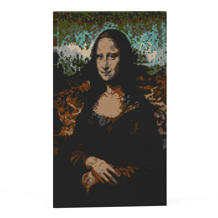 Mona Lisa Ziegelsteingemälde 01S 