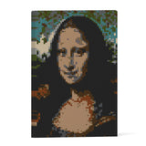 Mona Lisa Ziegelsteingemälde 02S 