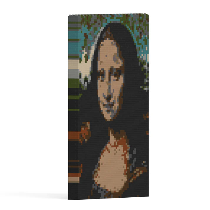 Mona Lisa Ziegelsteingemälde 02S 