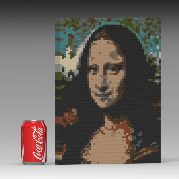 Pintura de ladrillos de Mona Lisa 02S 