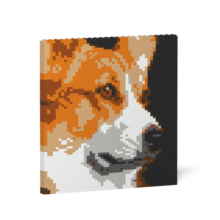 Pintura de ladrillos de Welsh Corgi 02S 