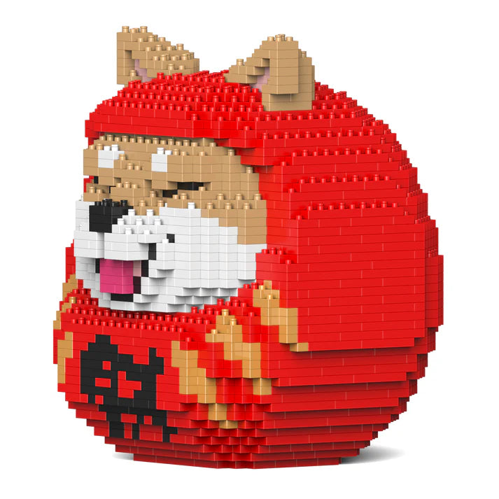 Shiba Daruma Doll 01-M01