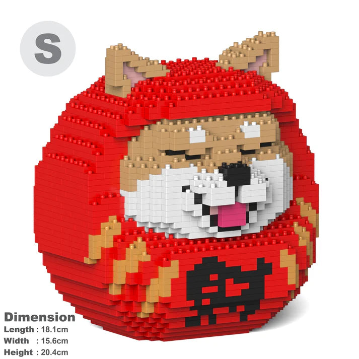 Muñeca Shiba Daruma 01-M01 